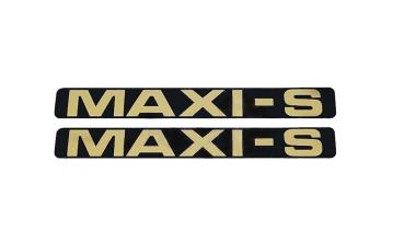 Seitenverkleidung "Maxi-S" schwarz-gold